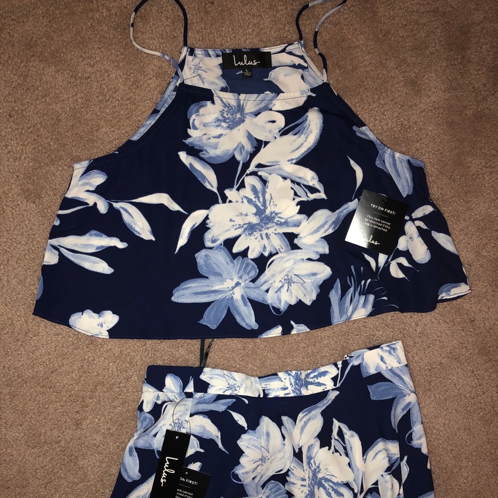 Lulu’s Love for Lanai two piece maxi dress - Picture 3 of 6